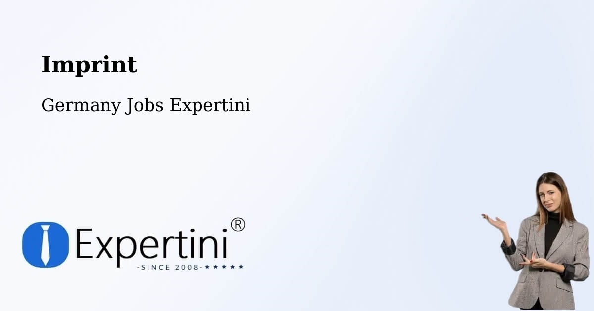 Imprint – Coppenbrügge - Germany Jobs Expertini