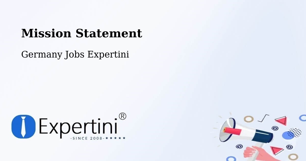 Corporate Mission – Coppenbrügge - Germany Jobs Expertini
