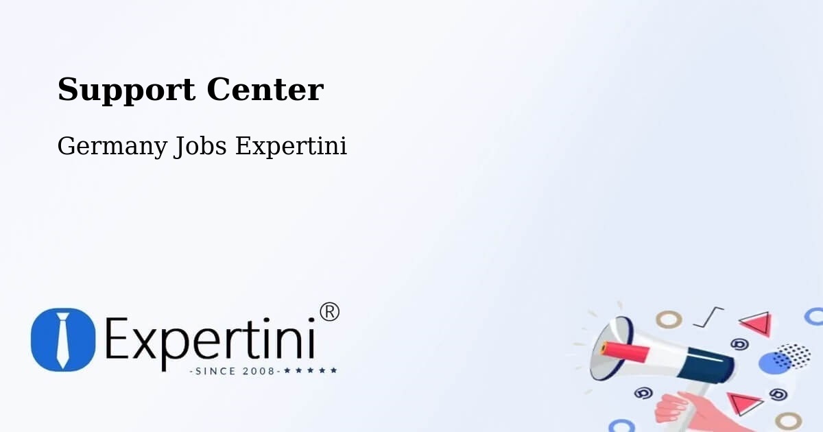 Support Services – Coppenbrügge - Germany Jobs Expertini